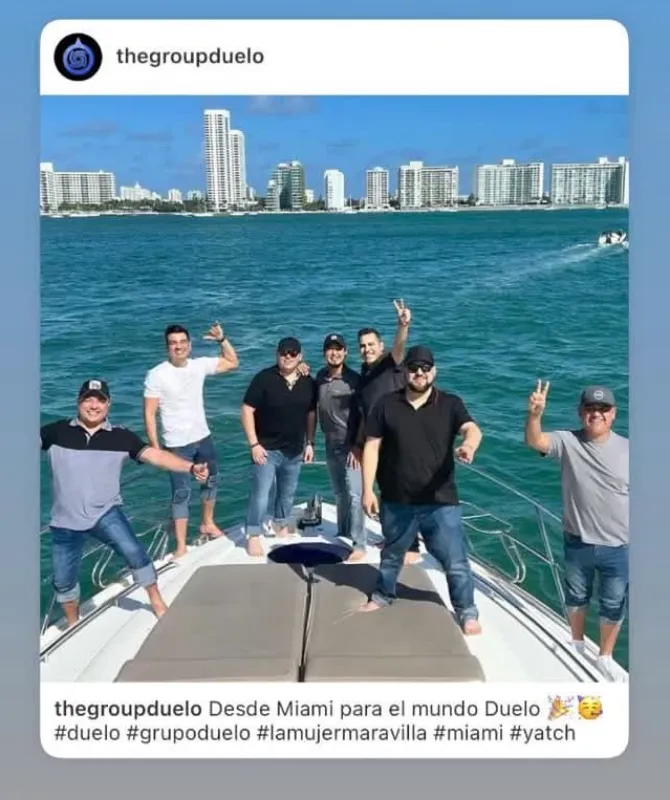 YachtRentMia guest — @thegroupduelo